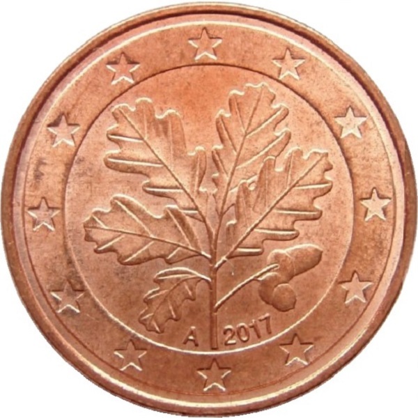 Германия 5 Евро цент