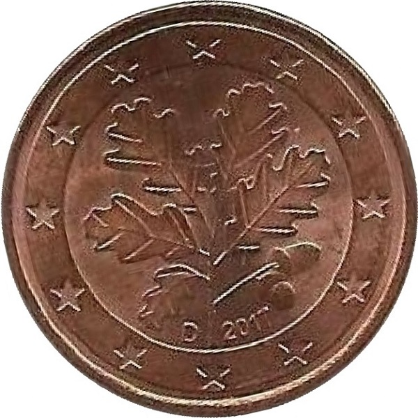 Германия 5 Евро цент