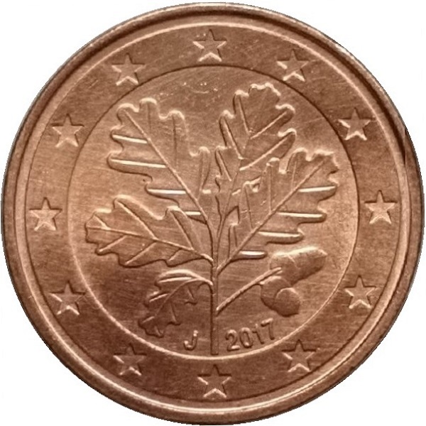 Германия 5 Евро цент