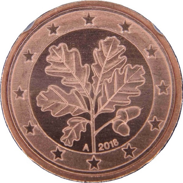 Германия 1 Евро цент