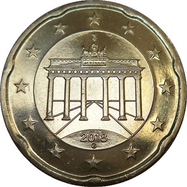 Германия 20 Евро цент