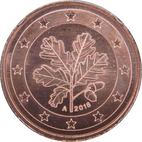 Германия 2 Евро цент