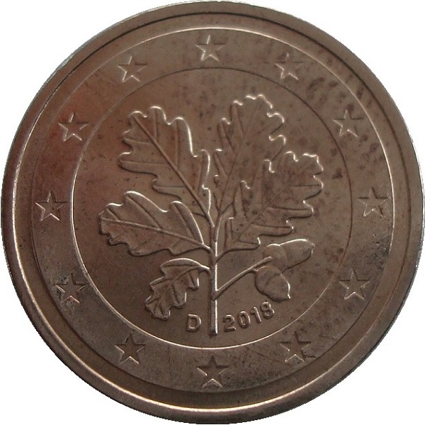 Германия 1 Евро цент