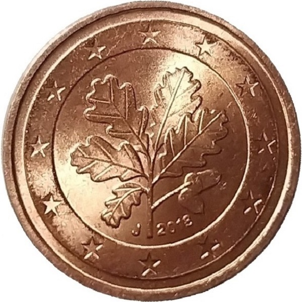 Германия 2 Евро цент