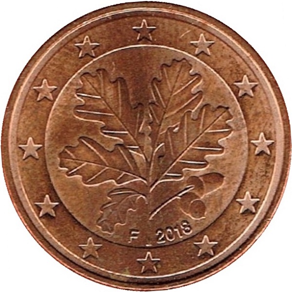 Германия 5 Евро цент