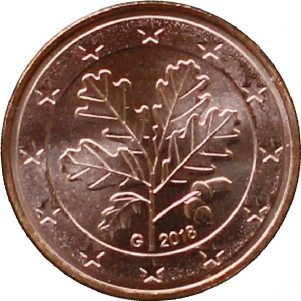 Германия 5 Евро цент