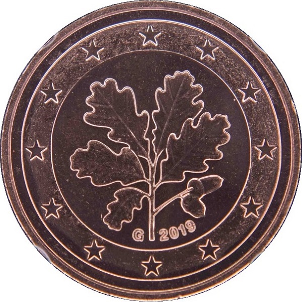 Германия 1 Евро цент