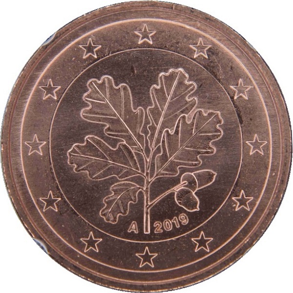 Германия 5 Евро цент