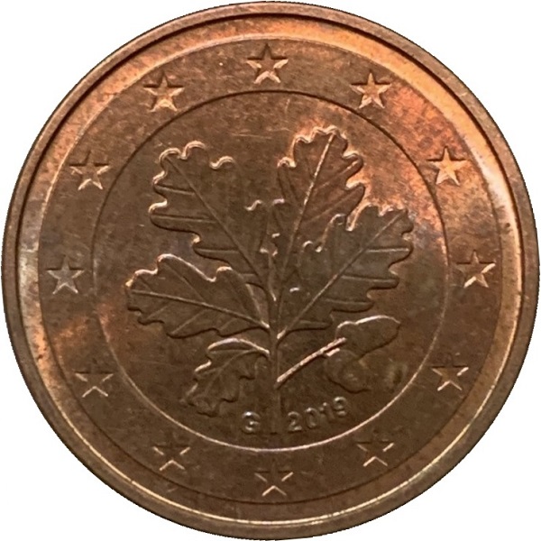 Германия 5 Евро цент