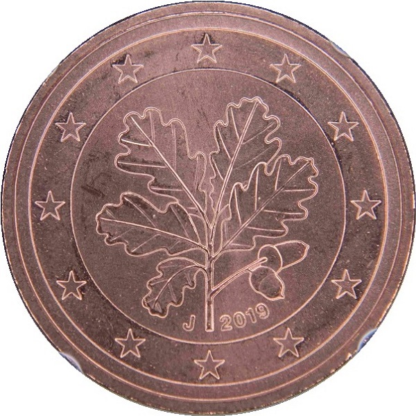 Германия 5 Евро цент