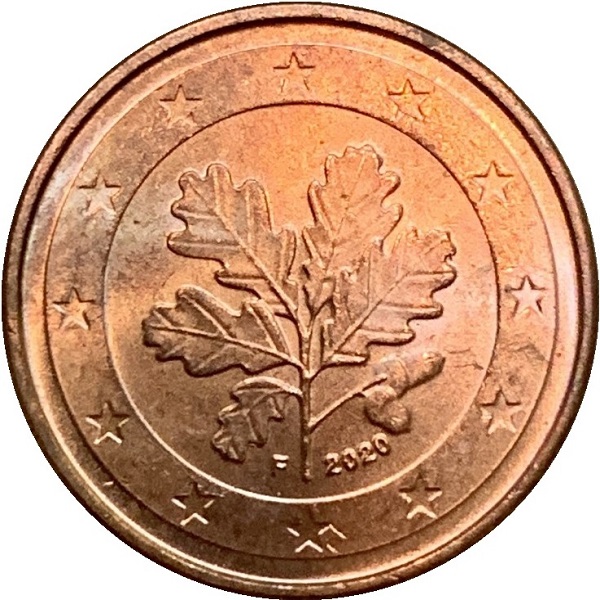 Германия 1 Евро цент