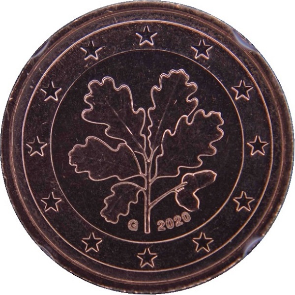 Германия 1 Евро цент