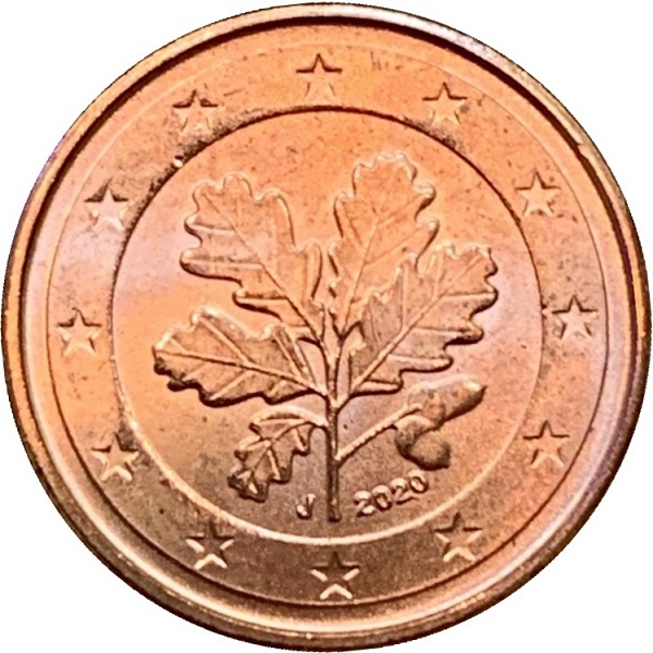 Германия 1 Евро цент