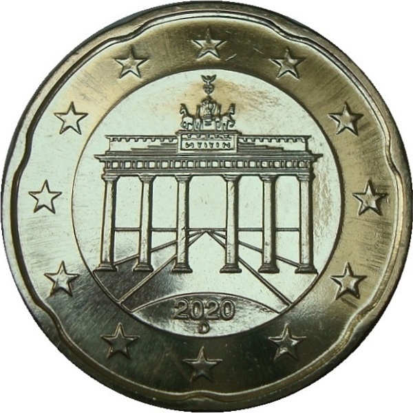 Германия 20 Евро цент
