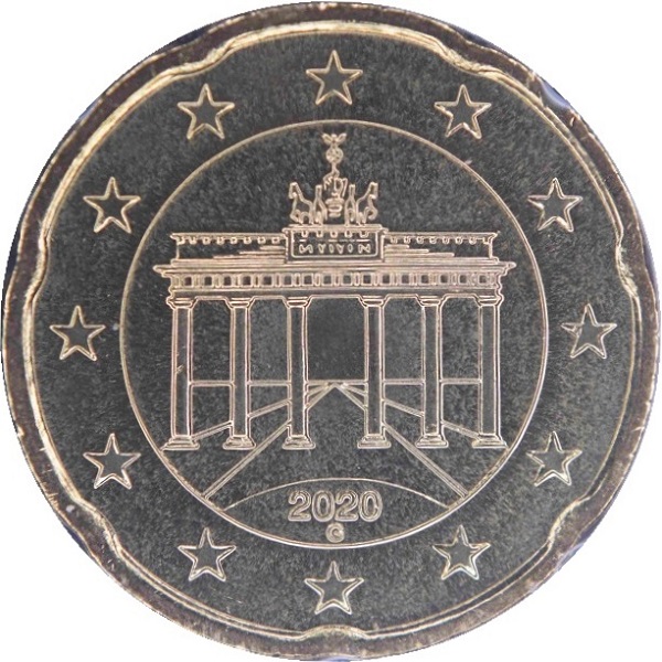 Германия 20 Евро цент