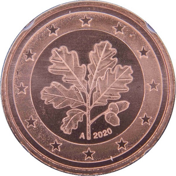 Германия 2 Евро цент