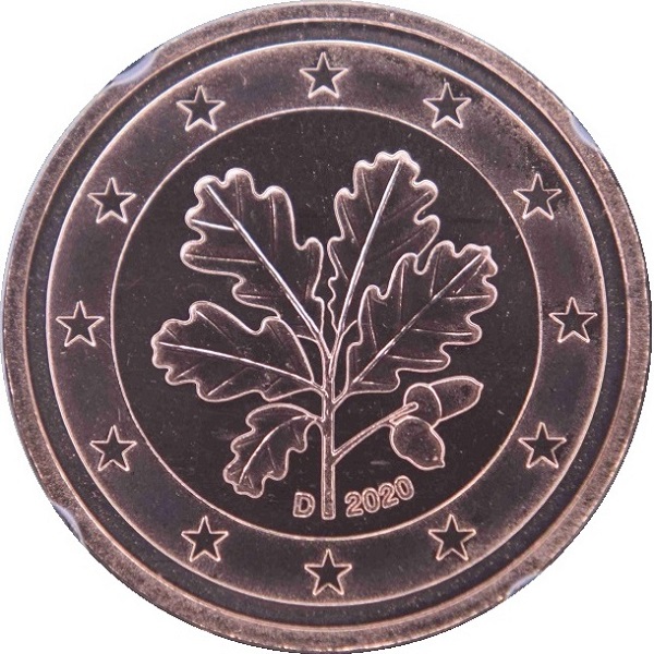 Германия 1 Евро цент