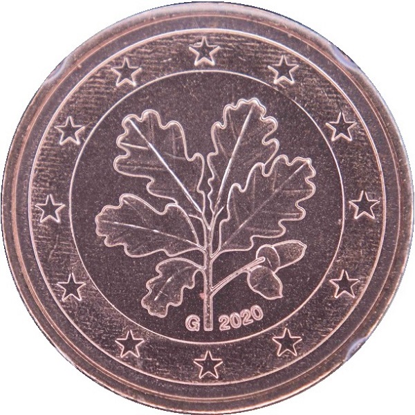 Германия 2 Евро цент