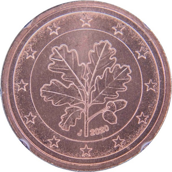 Германия 2 Евро цент