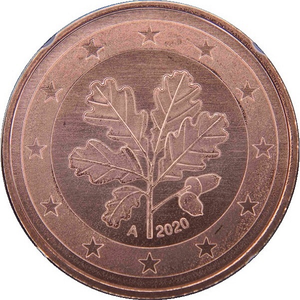 Германия 5 Евро цент