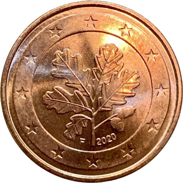 Германия 5 Евро цент