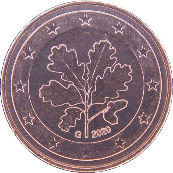 Германия 5 Евро цент