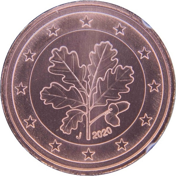 Германия 5 Евро цент