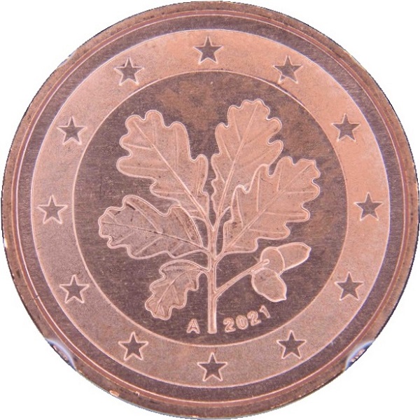 Германия 1 Евро цент