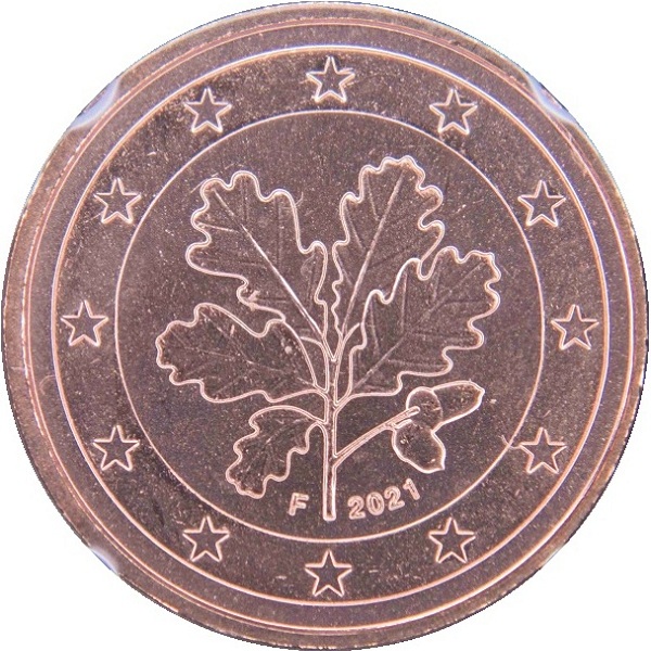 Германия 1 Евро цент