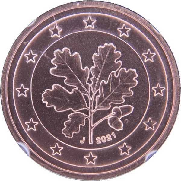 Германия 1 Евро цент