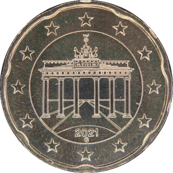 Германия 20 Евро цент