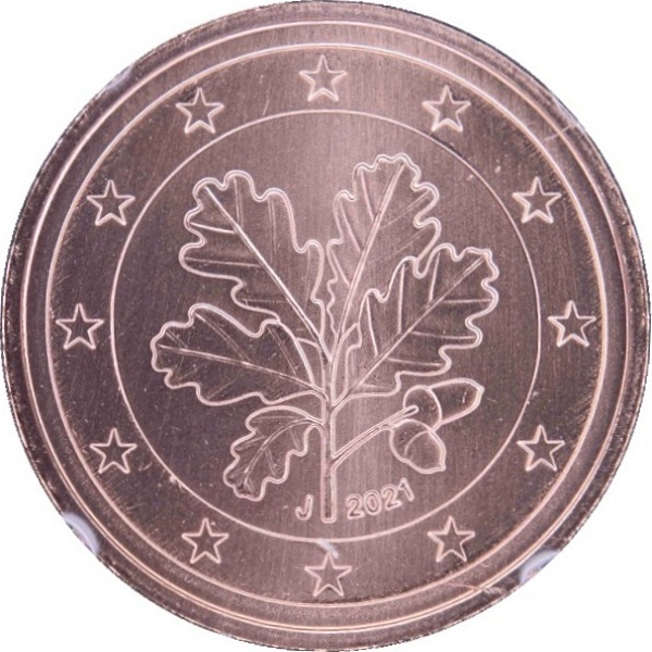 Германия 2 Евро цент