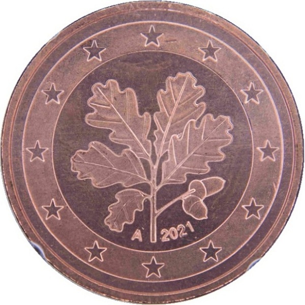 Германия 5 Евро цент