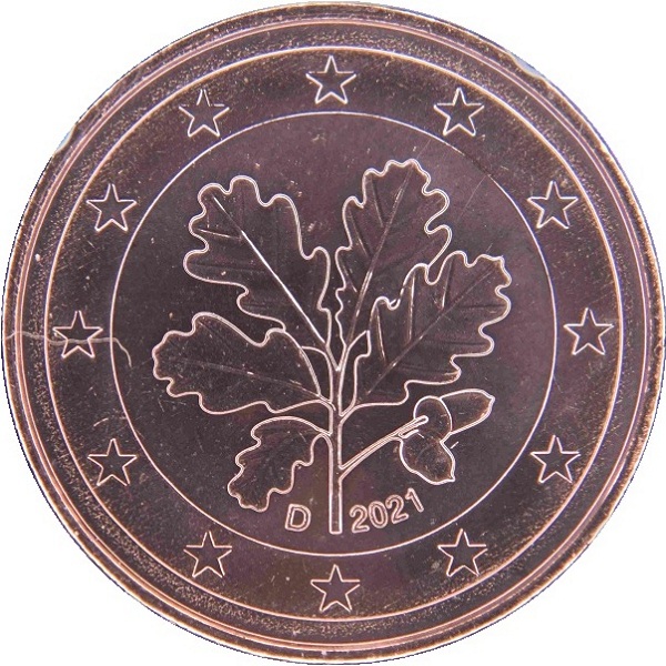 Германия 5 Евро цент