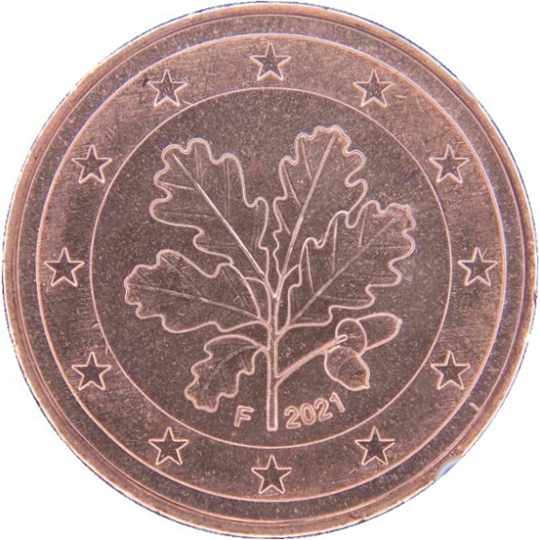 Германия 5 Евро цент