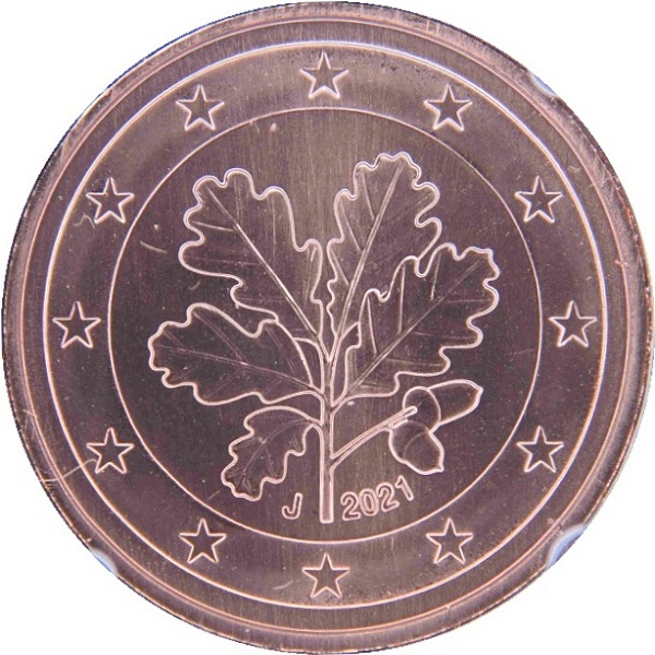 Германия 5 Евро цент