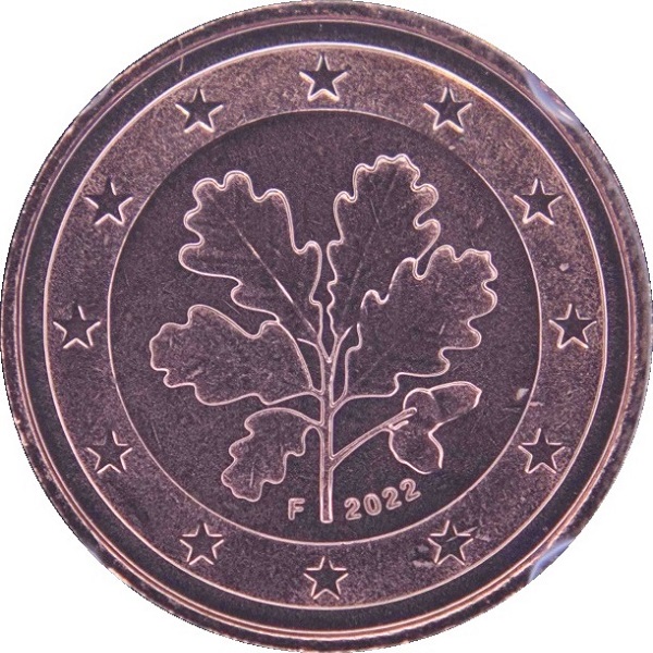 Германия 1 Евро цент