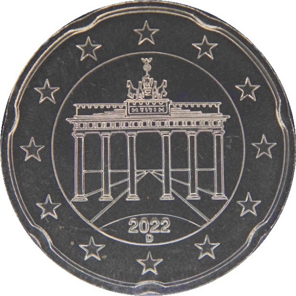 Германия 20 Евро цент