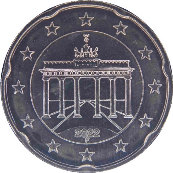 Германия 20 Евро цент