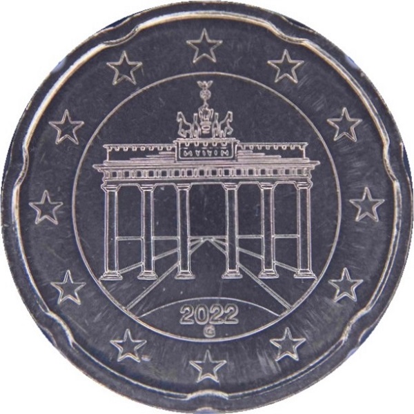 Германия 20 Евро цент