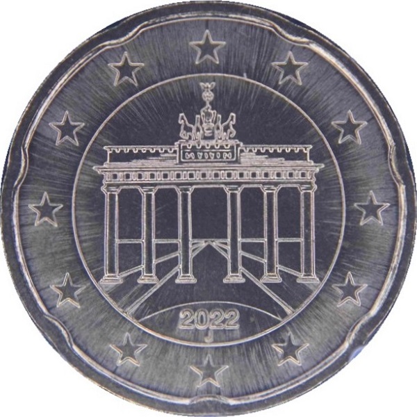 Германия 20 Евро цент