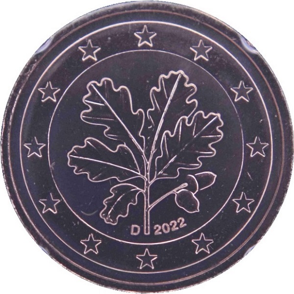 Германия 1 Евро цент