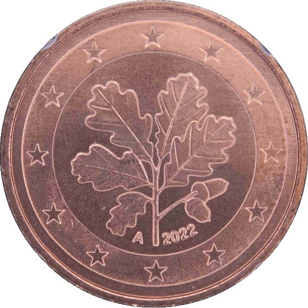 Германия 5 Евро цент