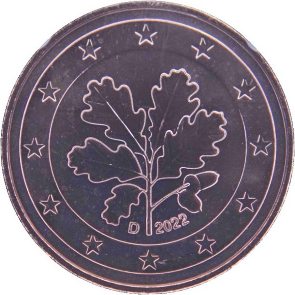 Германия 5 Евро цент