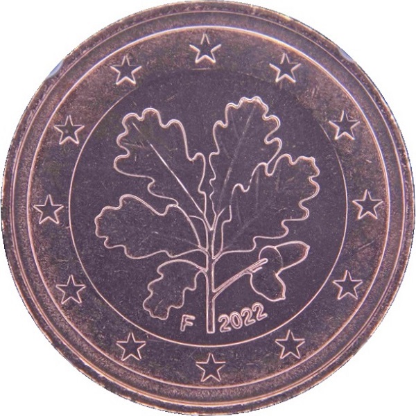 Германия 5 Евро цент