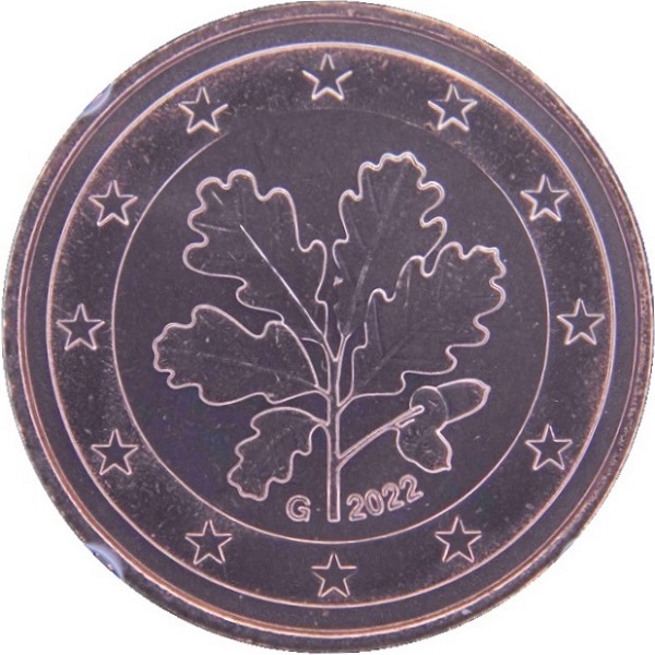 Германия 5 Евро цент