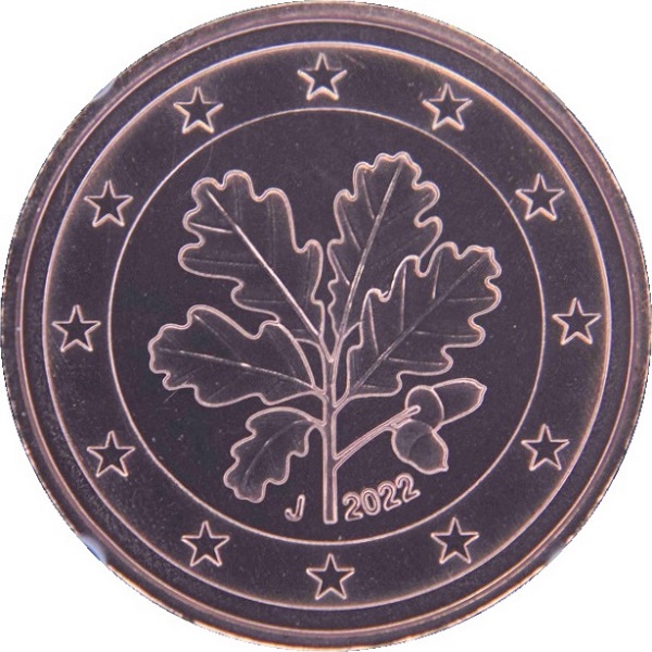 Германия 5 Евро цент