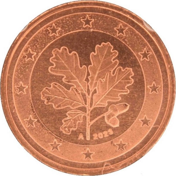 Германия 1 Евро цент