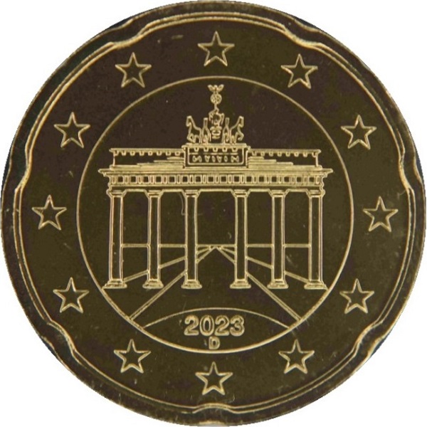 Германия 20 Евро цент