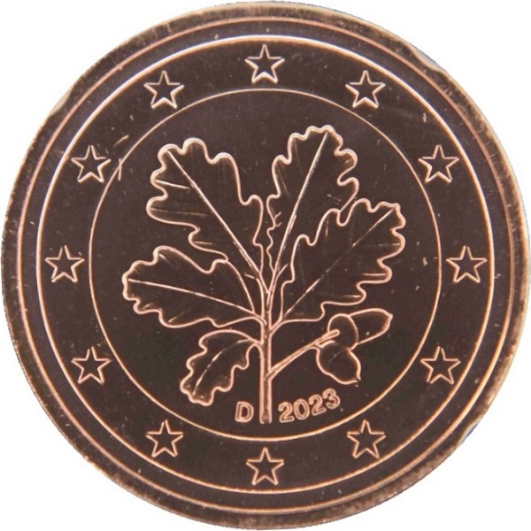 Германия 1 Евро цент